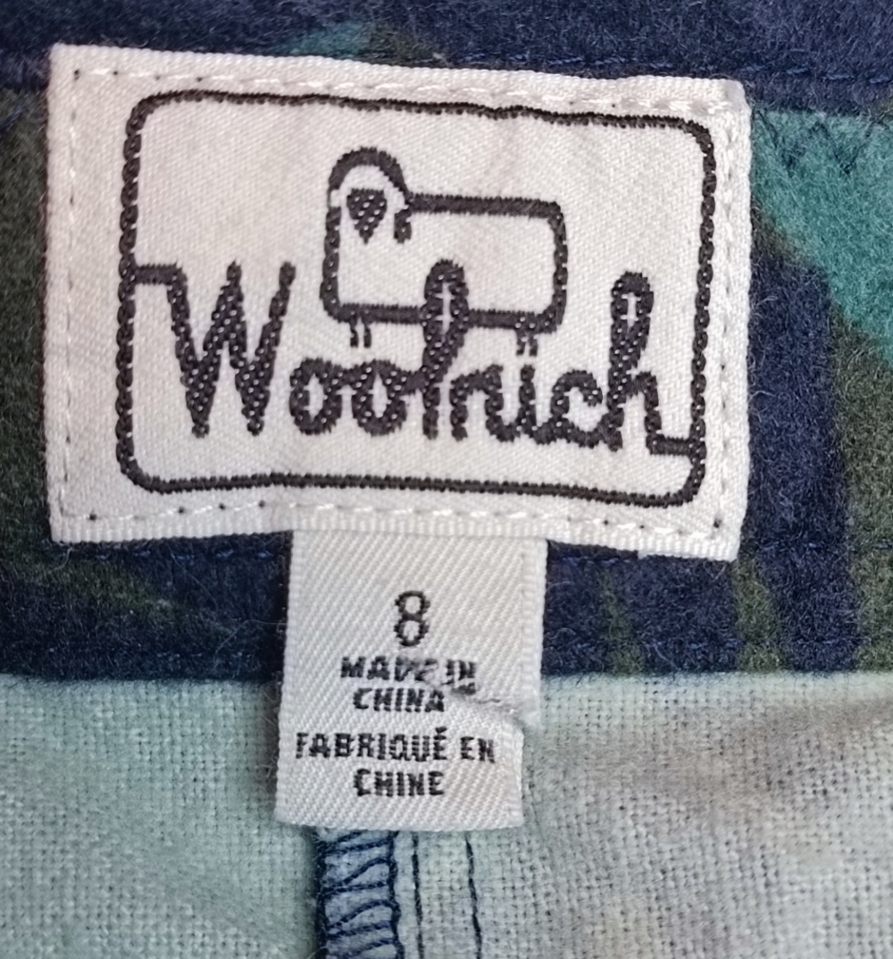 Woolrich Cotton Flanel Colorful Aztec Patterned Mini Skirt Size 8 - Picture 4 of 13